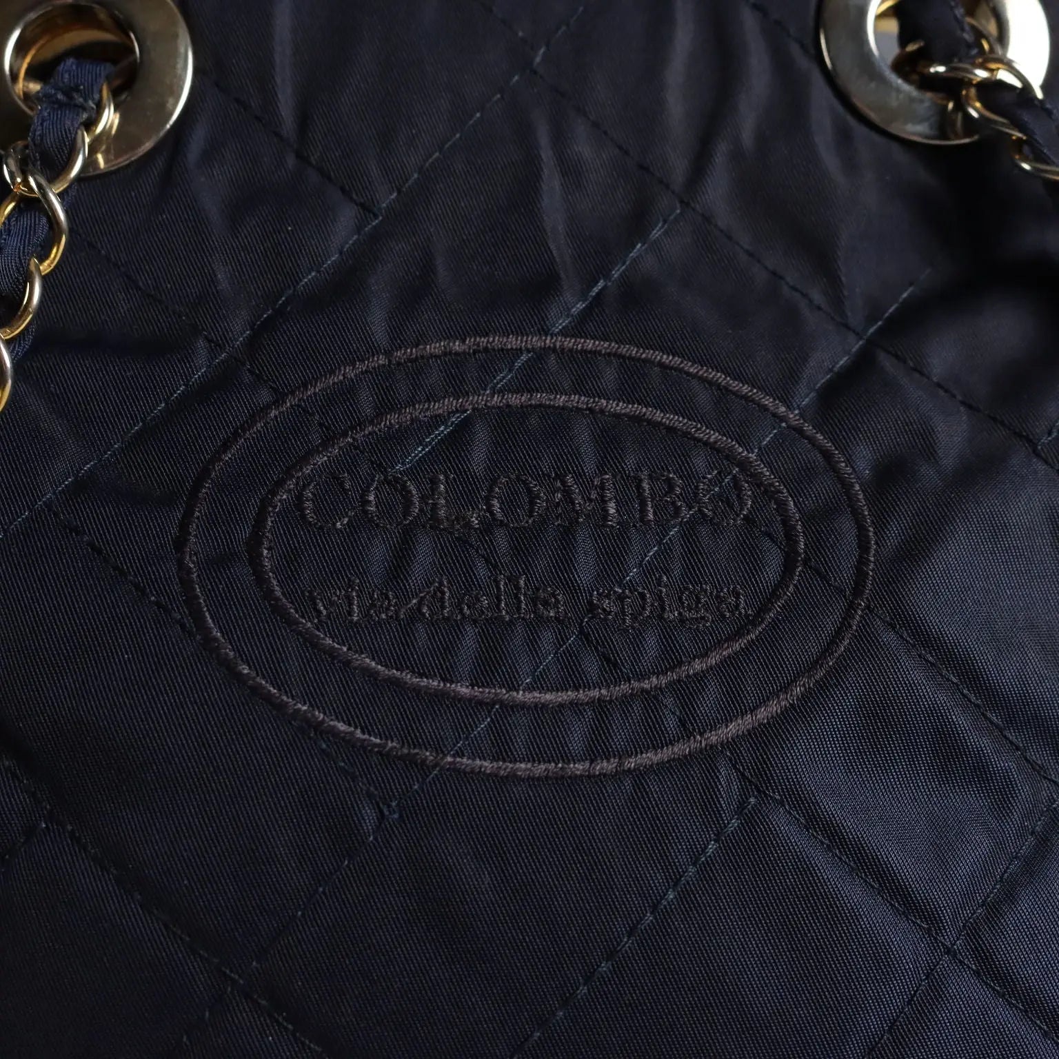 Colombo Via Della Spiga Bag Leather Fabric Italy Second Hand - Made In Italy | Clothing & House Linens | Second hand