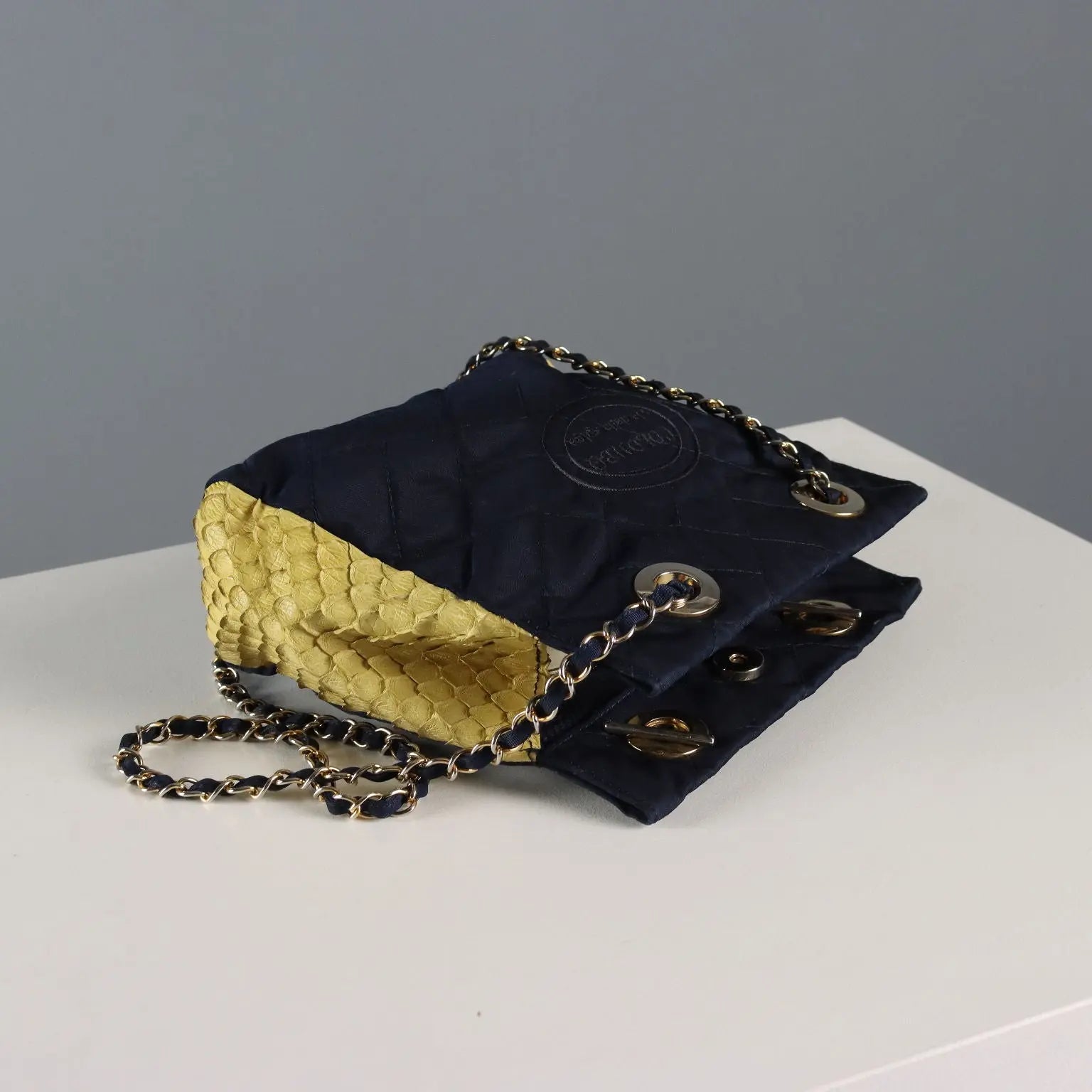 Colombo Via Della Spiga Bag Leather Fabric Italy Second Hand - Made In Italy | Clothing & House Linens | Second hand