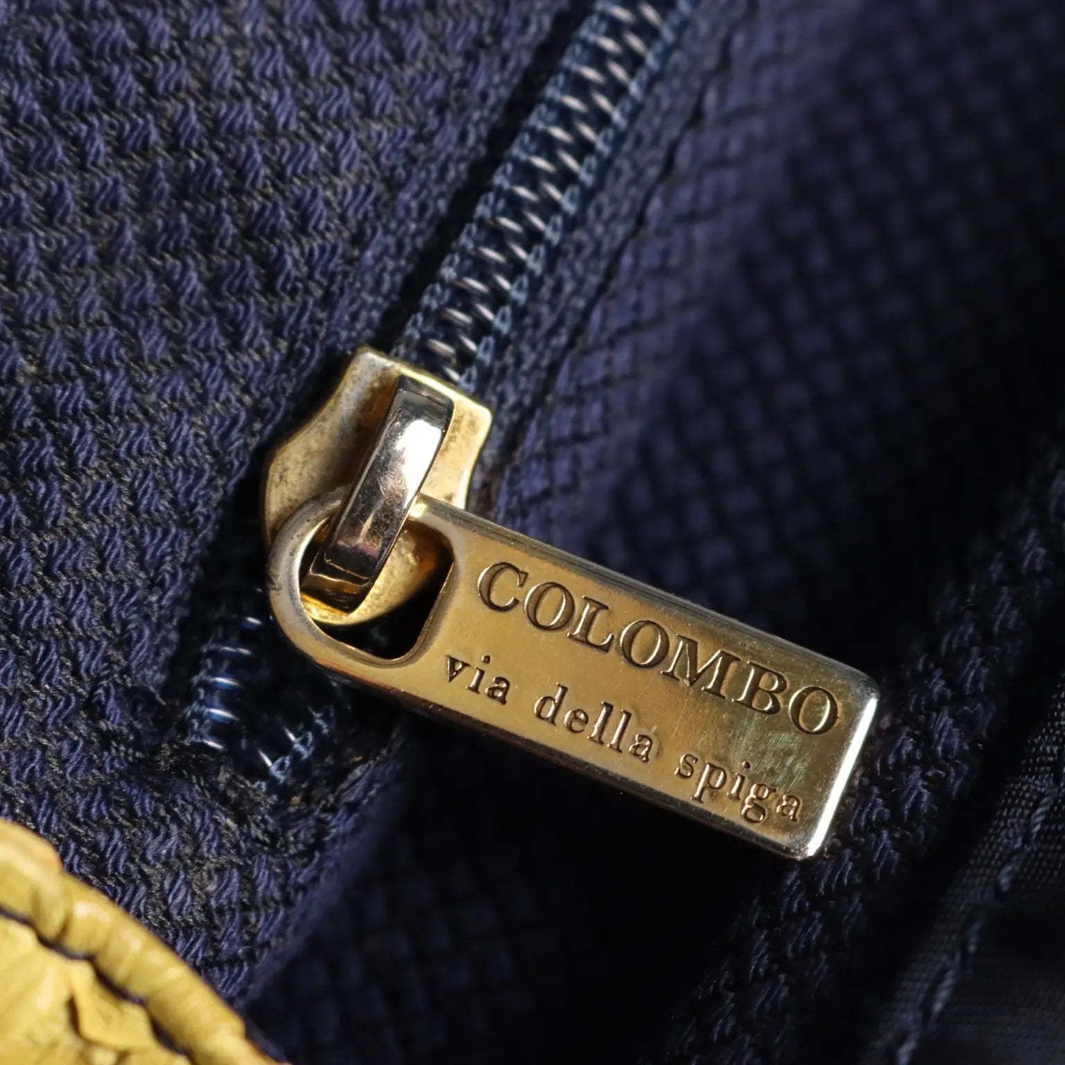 Colombo Via Della Spiga Bag Leather Fabric Italy Second Hand - Made In Italy | Clothing & House Linens | Second hand