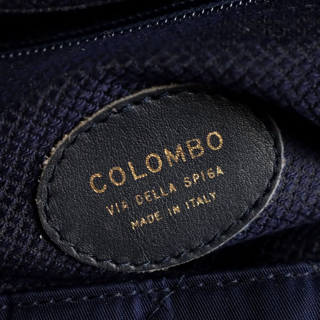Colombo Via Della Spiga Bag Leather Fabric Italy Second Hand - Made In Italy | Clothing & House Linens | Second hand