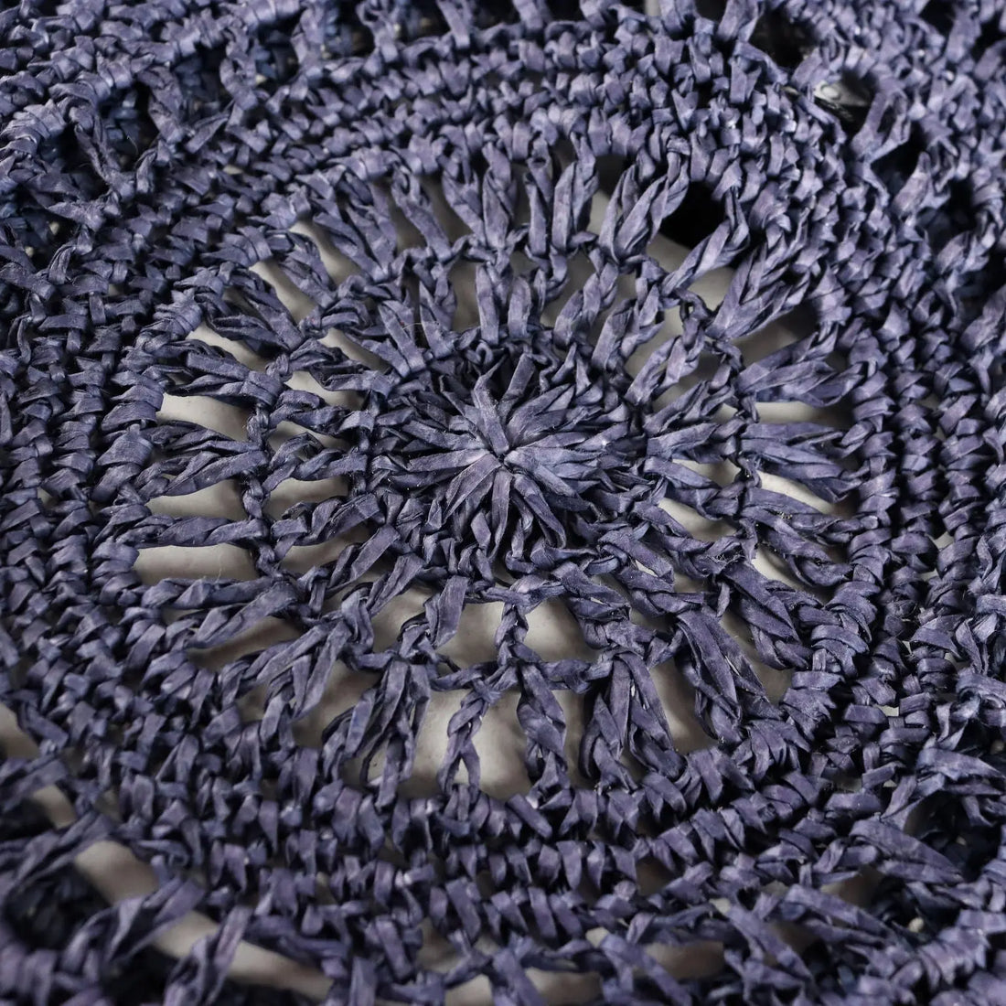 Giorgio Armani Crochet Beret Blue UK Size 7 Second Hand - UK Size 7 | Clothing & House Linens | Second hand
