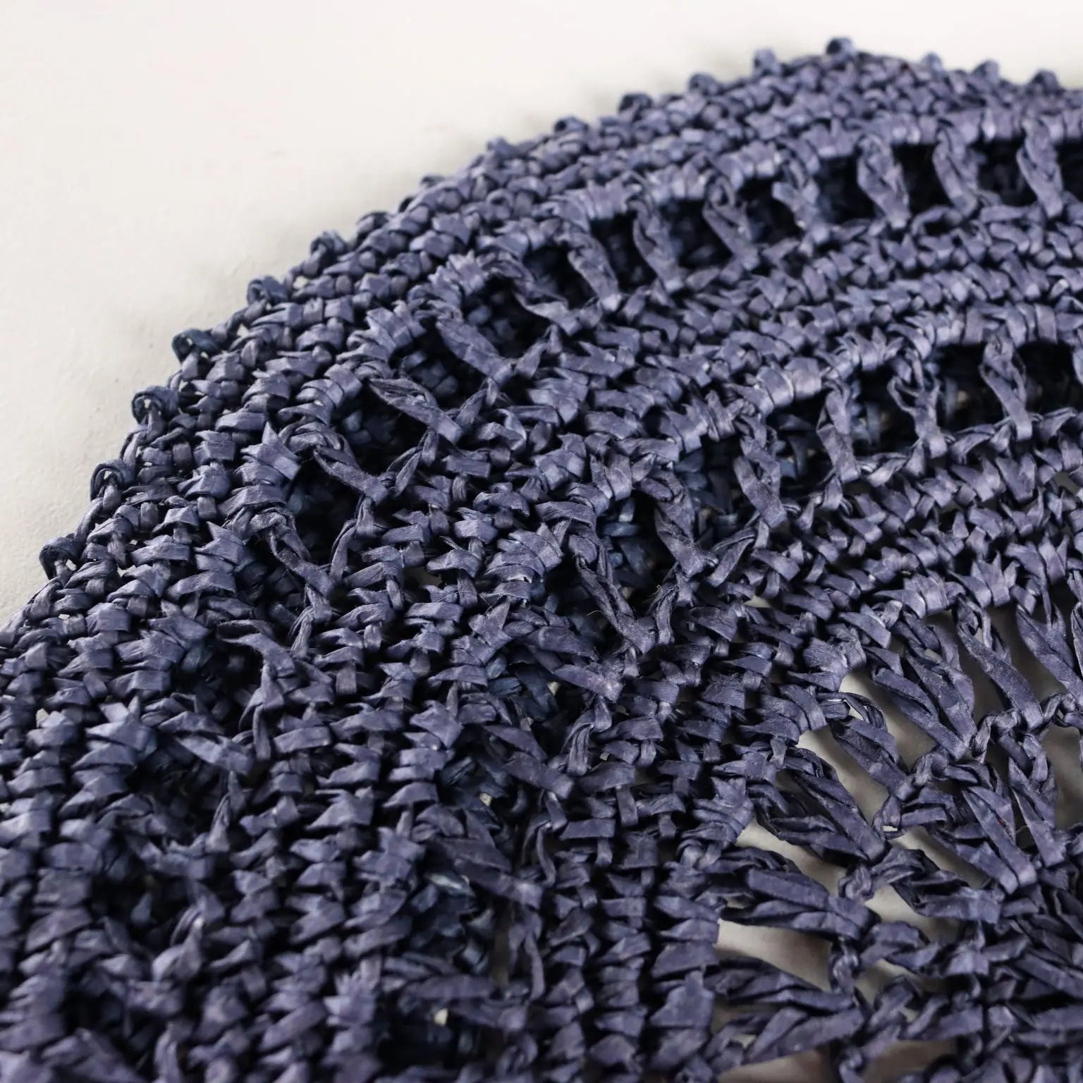 Giorgio Armani Crochet Beret Blue UK Size 7 Second Hand - UK Size 7 | Clothing & House Linens | Second hand