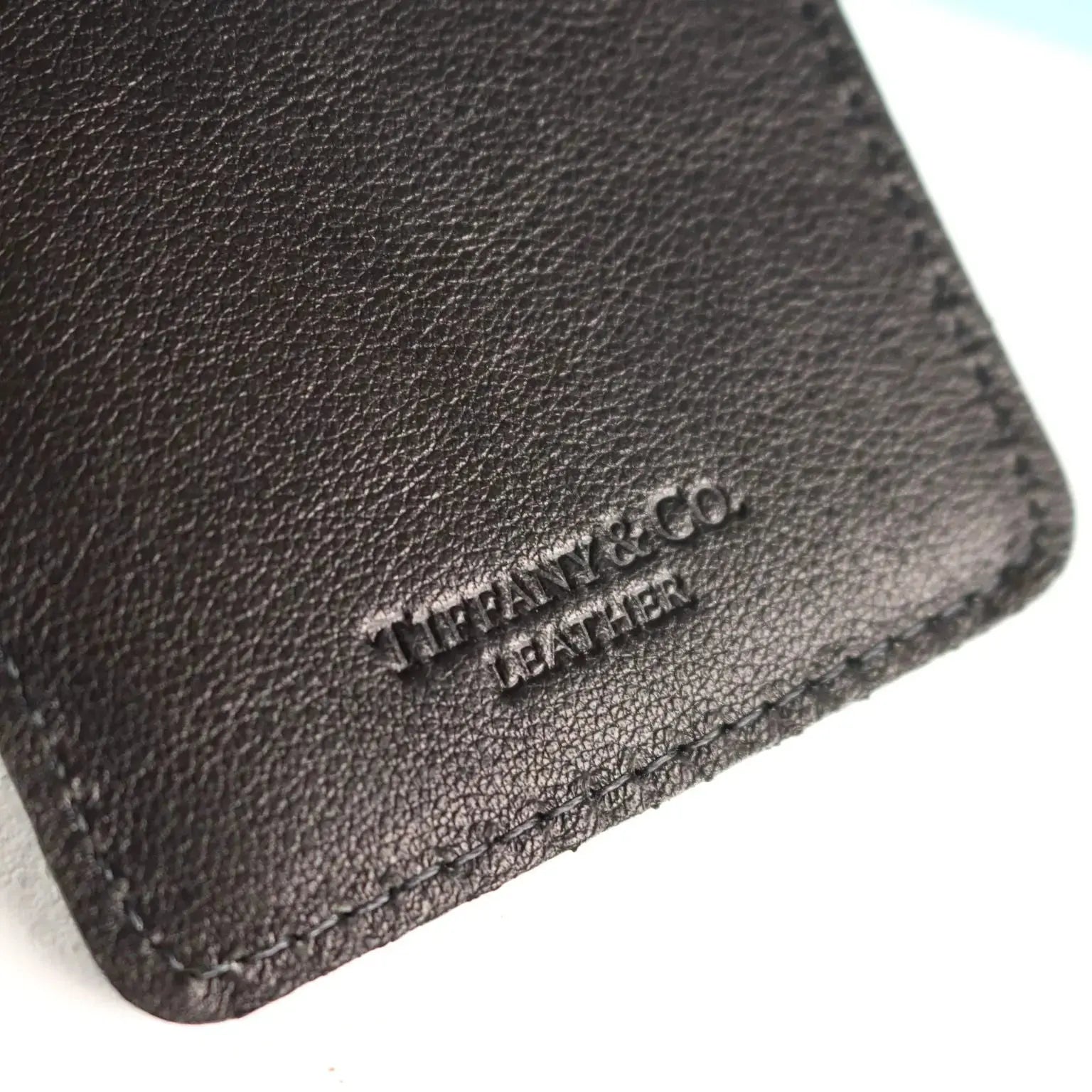 Tiffany & Co. Luggage Tag Genuine Leather Metal Second Hand - Genuine Leather | Clothing & House Linens | Second hand