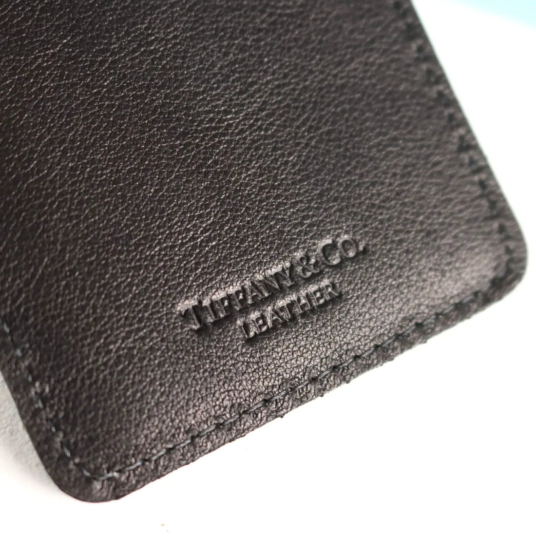 Tiffany & Co. Luggage Tag Genuine Leather Metal Second Hand - Genuine Leather | Clothing & House Linens | Second hand