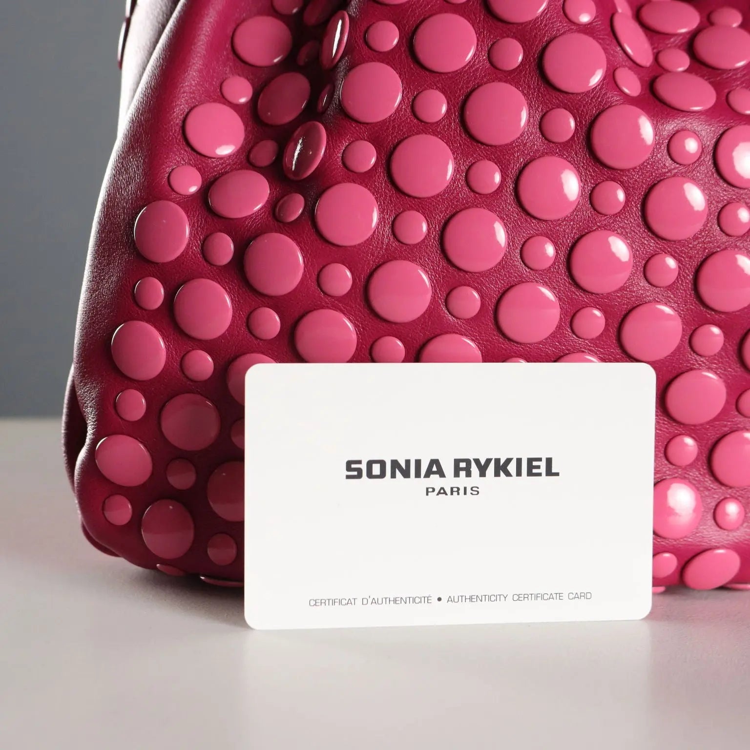 Sonia Rykiel Domino Bag Genuine Leather Second Hand France