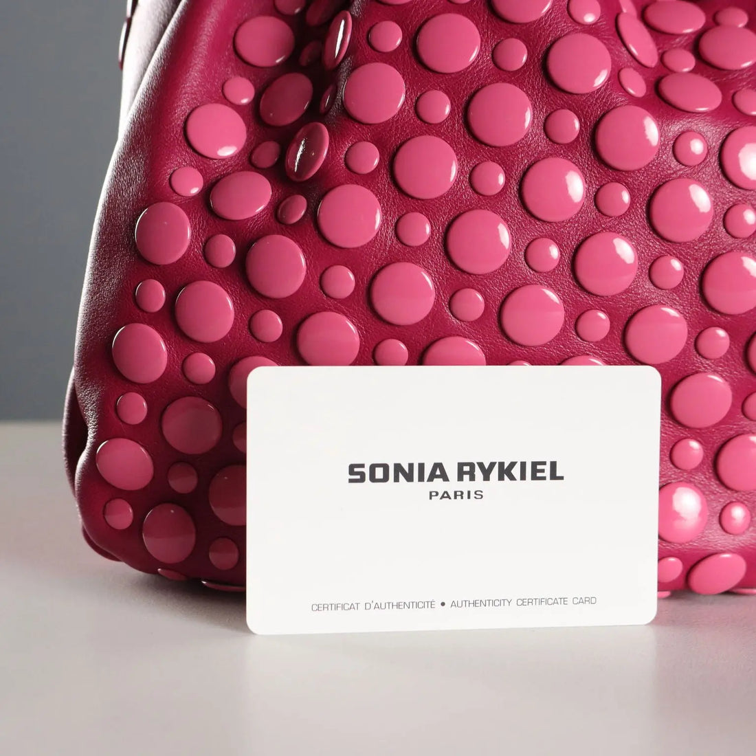 Sonia Rykiel Domino Bag Genuine Leather Second Hand France