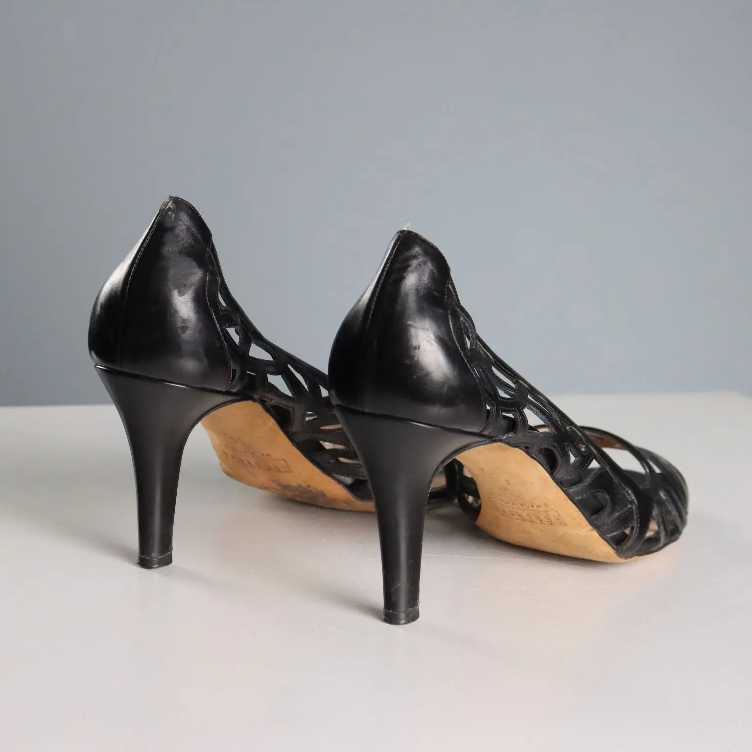 Fratelli Rossetti Perforated Pumps Leather UK Size 6 Second Hand
