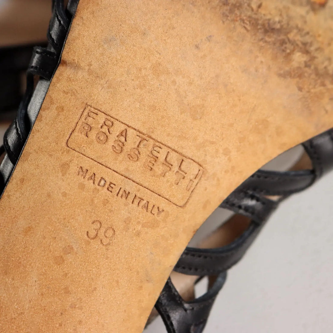 Fratelli Rossetti Perforated Pumps Leather UK Size 6 Second Hand
