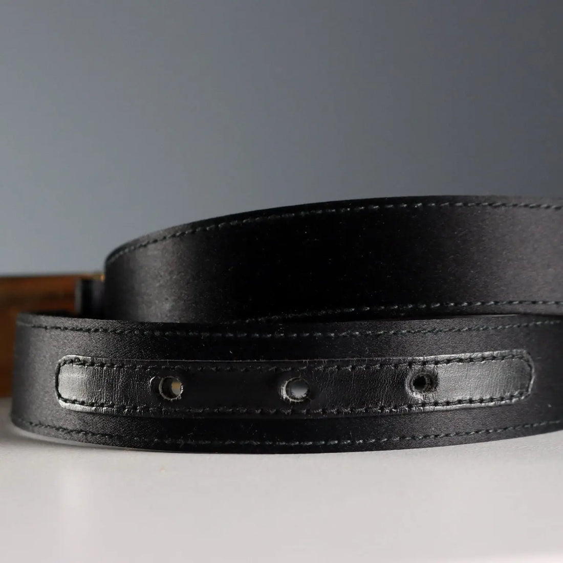 Escada Belt Strass Leather Metal Germany Second Hand