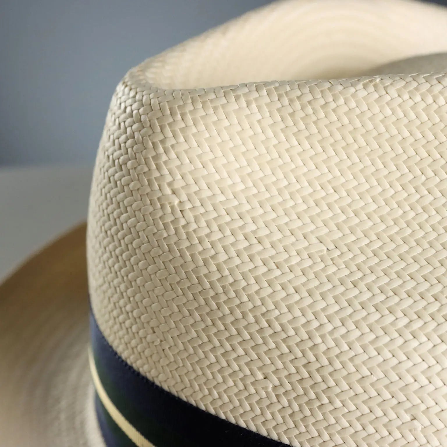 Brooks Brothers by Stetson Panama Hat UK Size 7 1/4 Second Hand