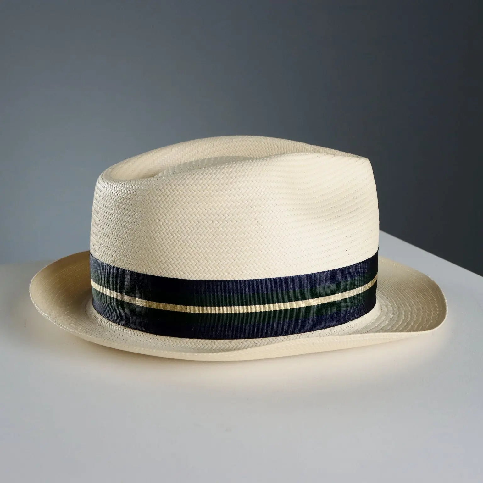 Brooks Brothers by Stetson Panama Hat UK Size 7 1/4 Second Hand