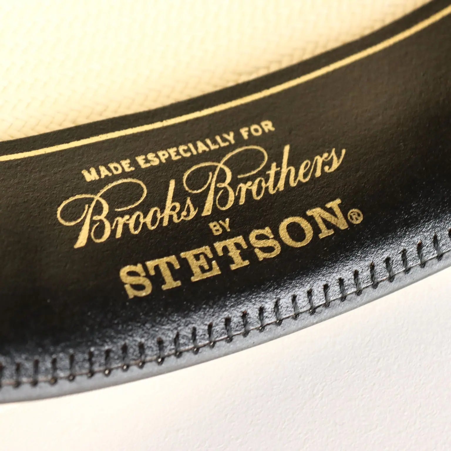 Brooks Brothers by Stetson Panama Hat UK Size 7 1/4 Second Hand