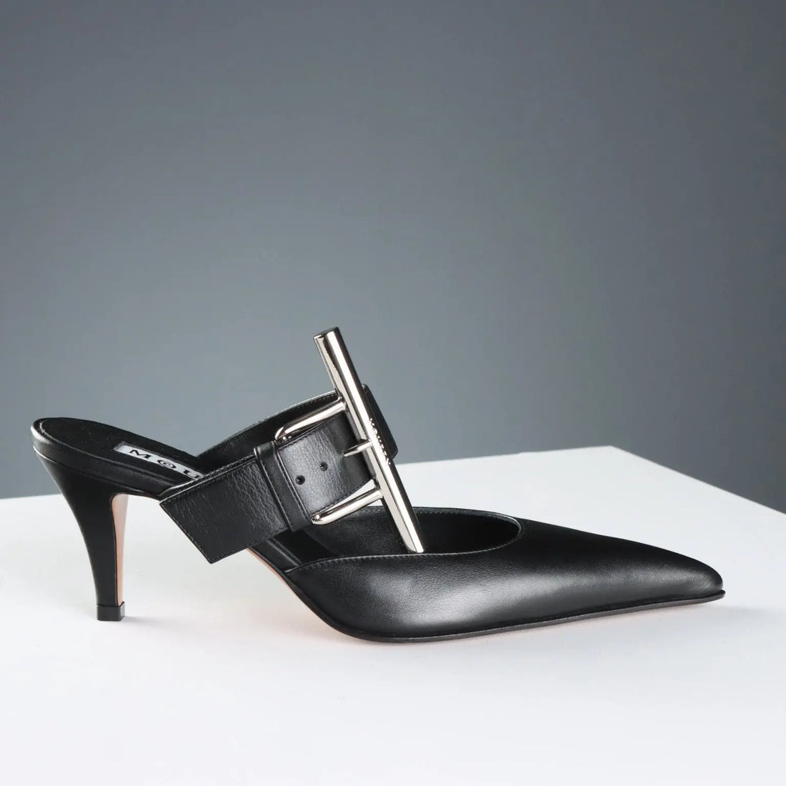 Alexander McQueen Mule Shoes Leather UK Size 3 Second Hand USA