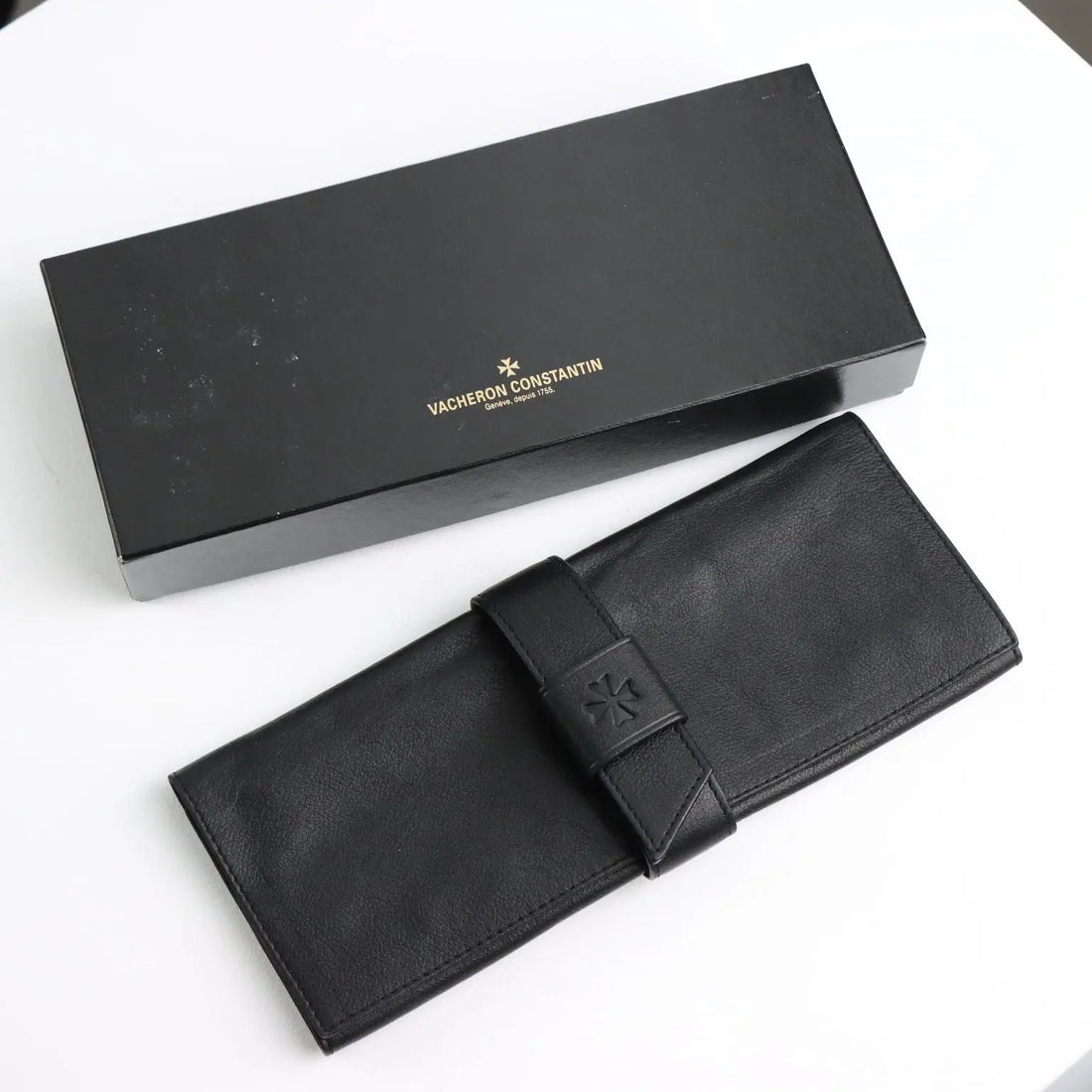 Vacheron Constantin Watch Pouch Genuine Leather Second Hand