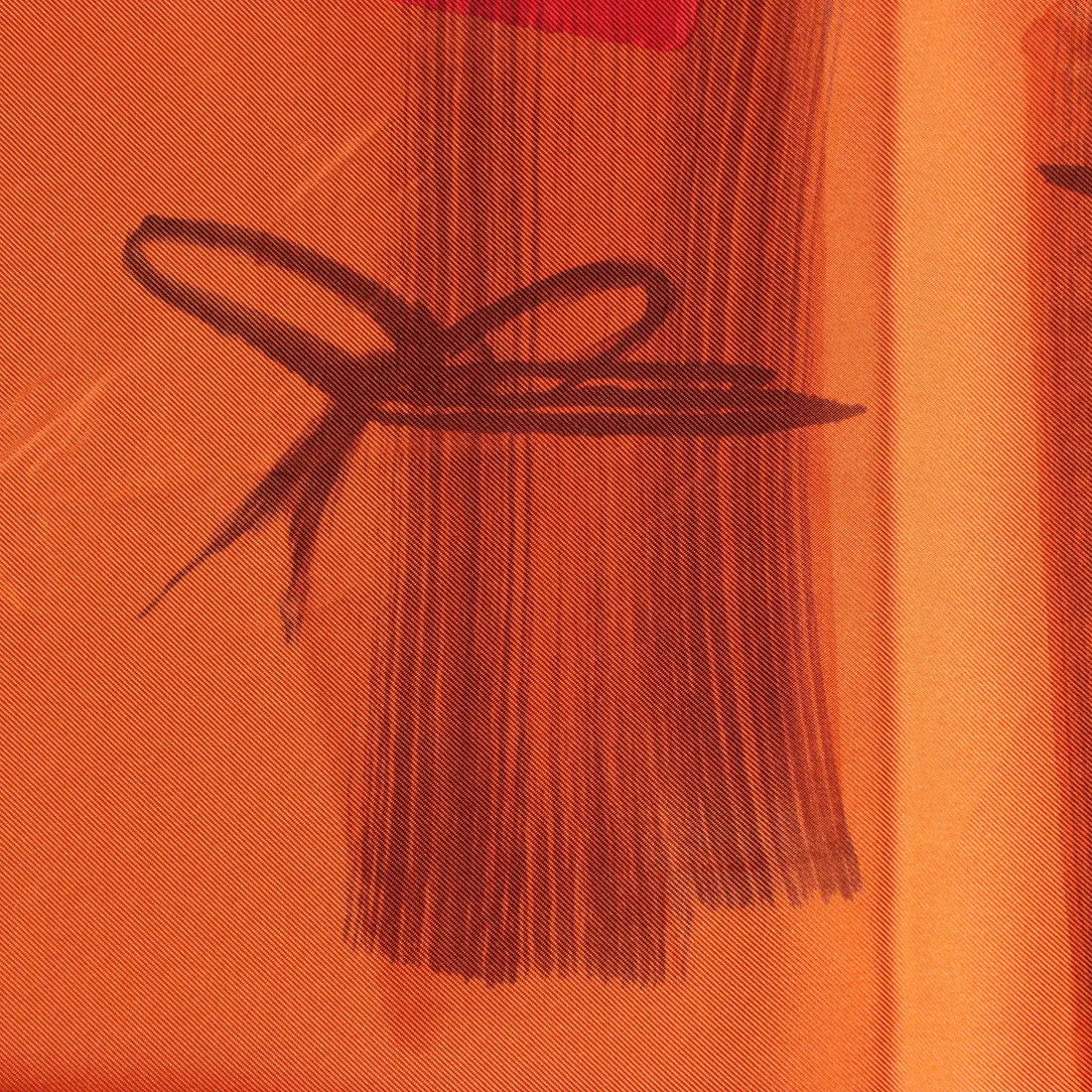 Andrea Zanellato Scarf Silk Flower Pattern Second Hand Italy