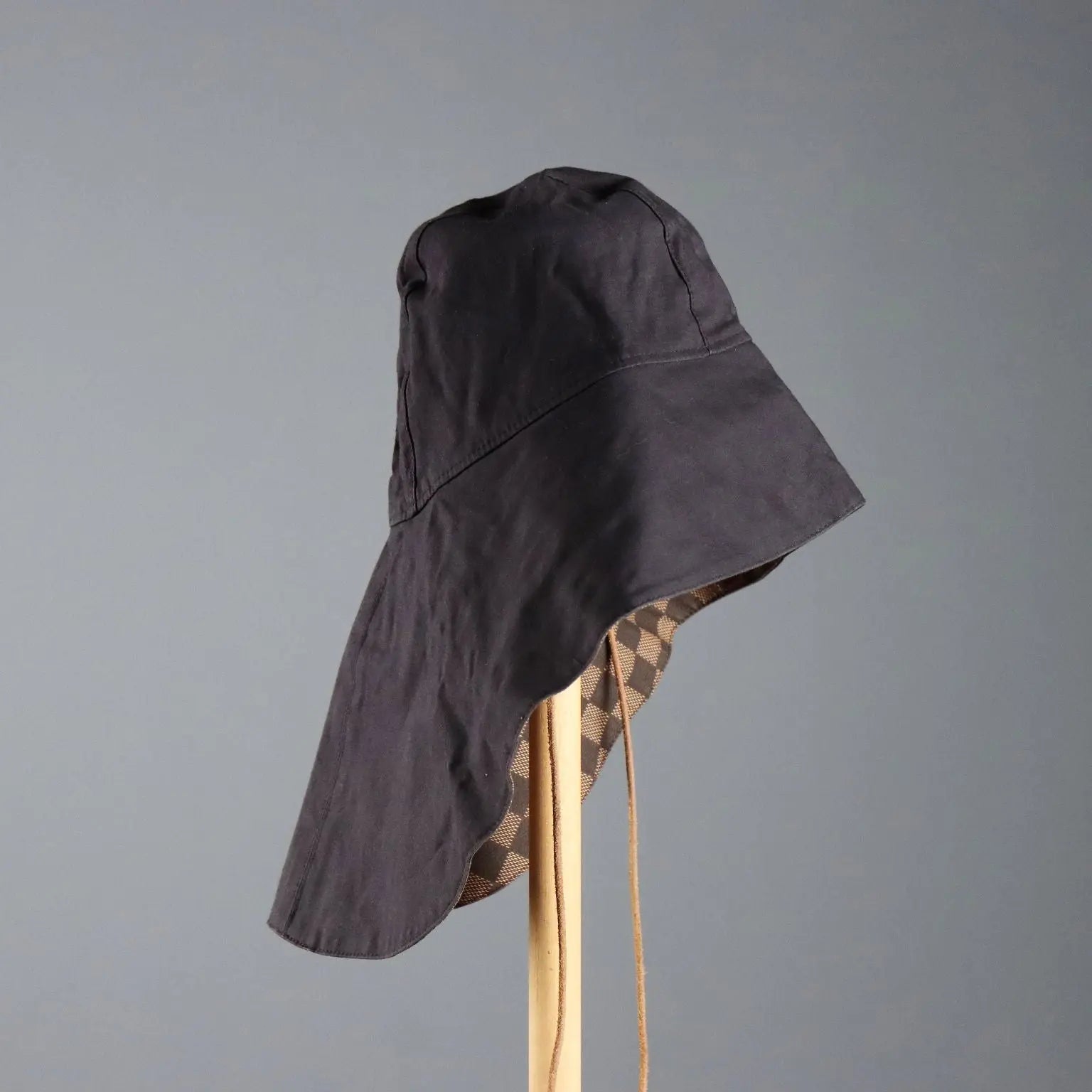Louis Vuitton Vintage Hat Damier Canvas with Dust Bag