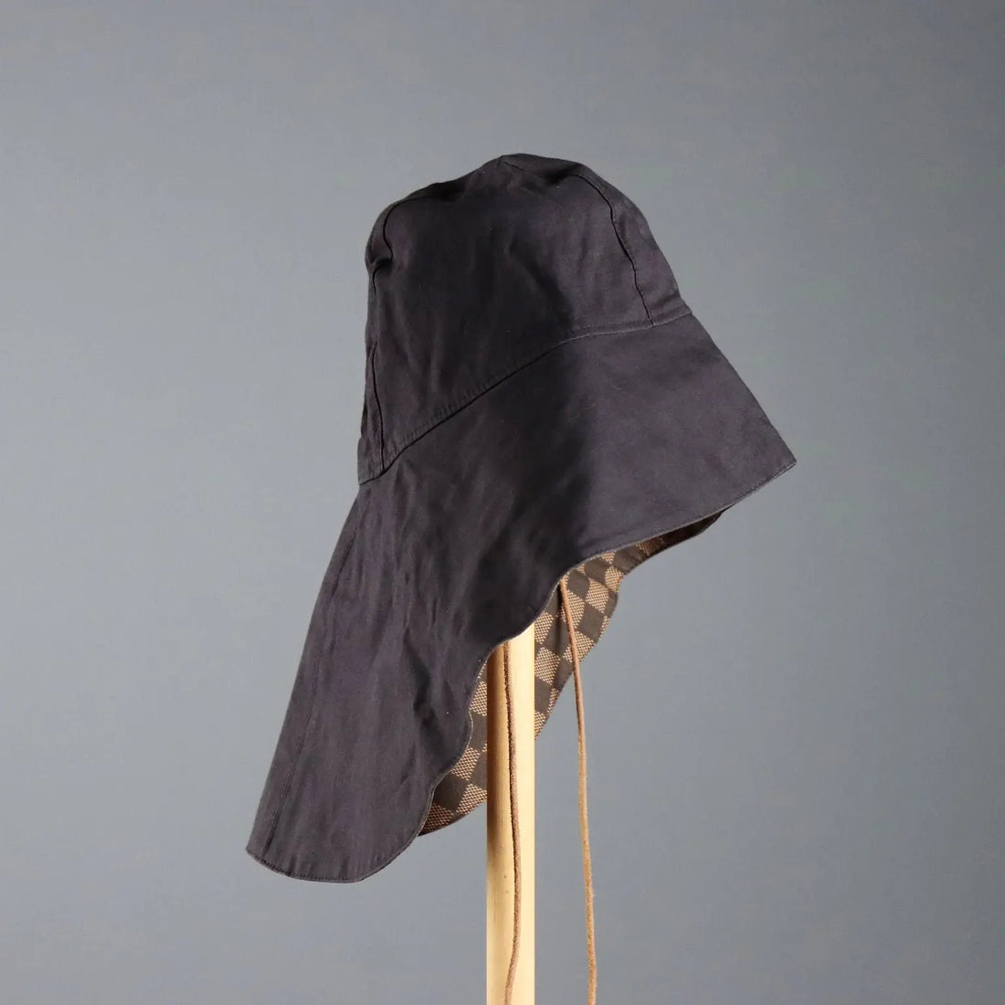 Louis Vuitton Vintage Hat Damier Canvas with Dust Bag