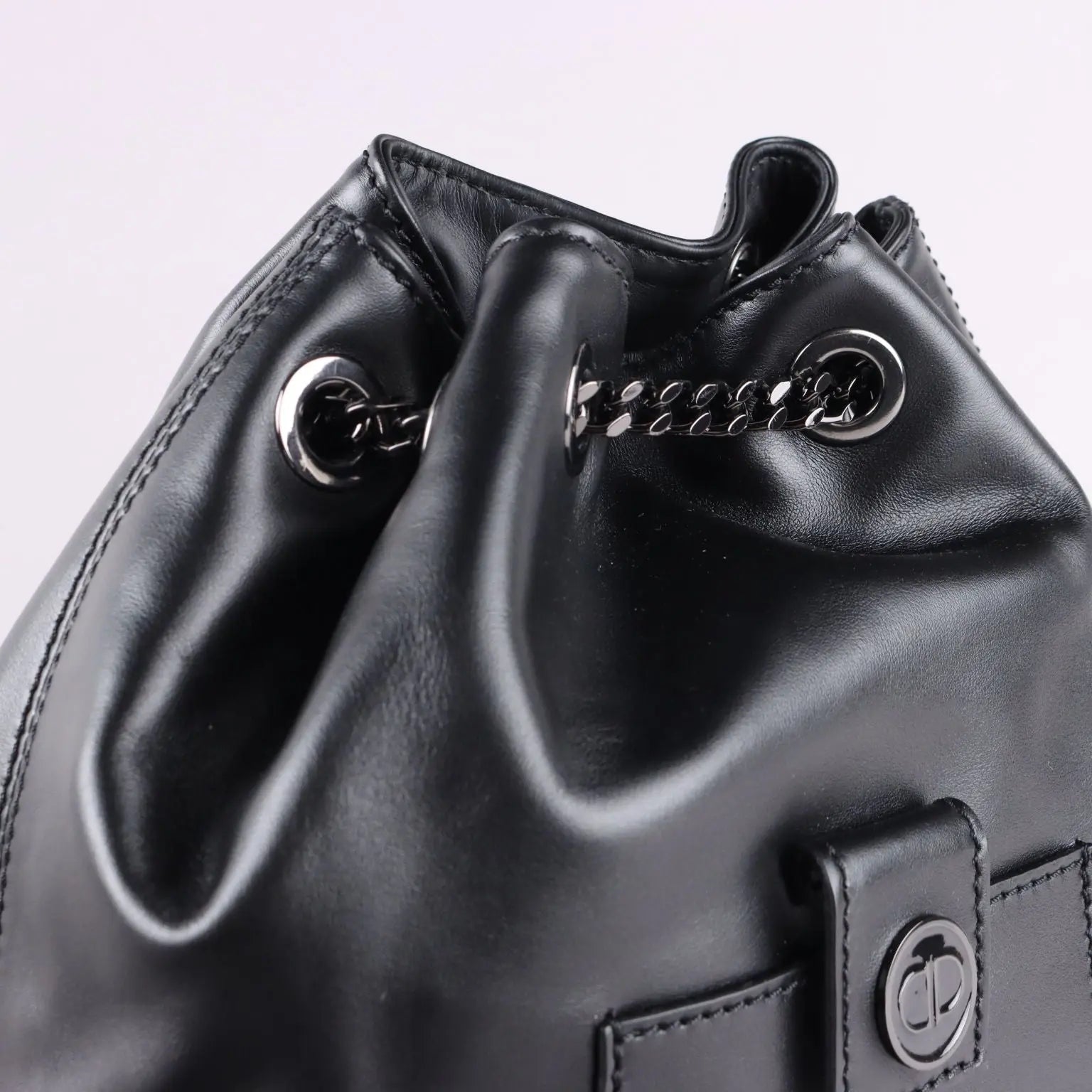 Priscilla Dinamo Backpack Second Hand Leather Italy - Genuine Leather | Clothing & House Linens | Second hand