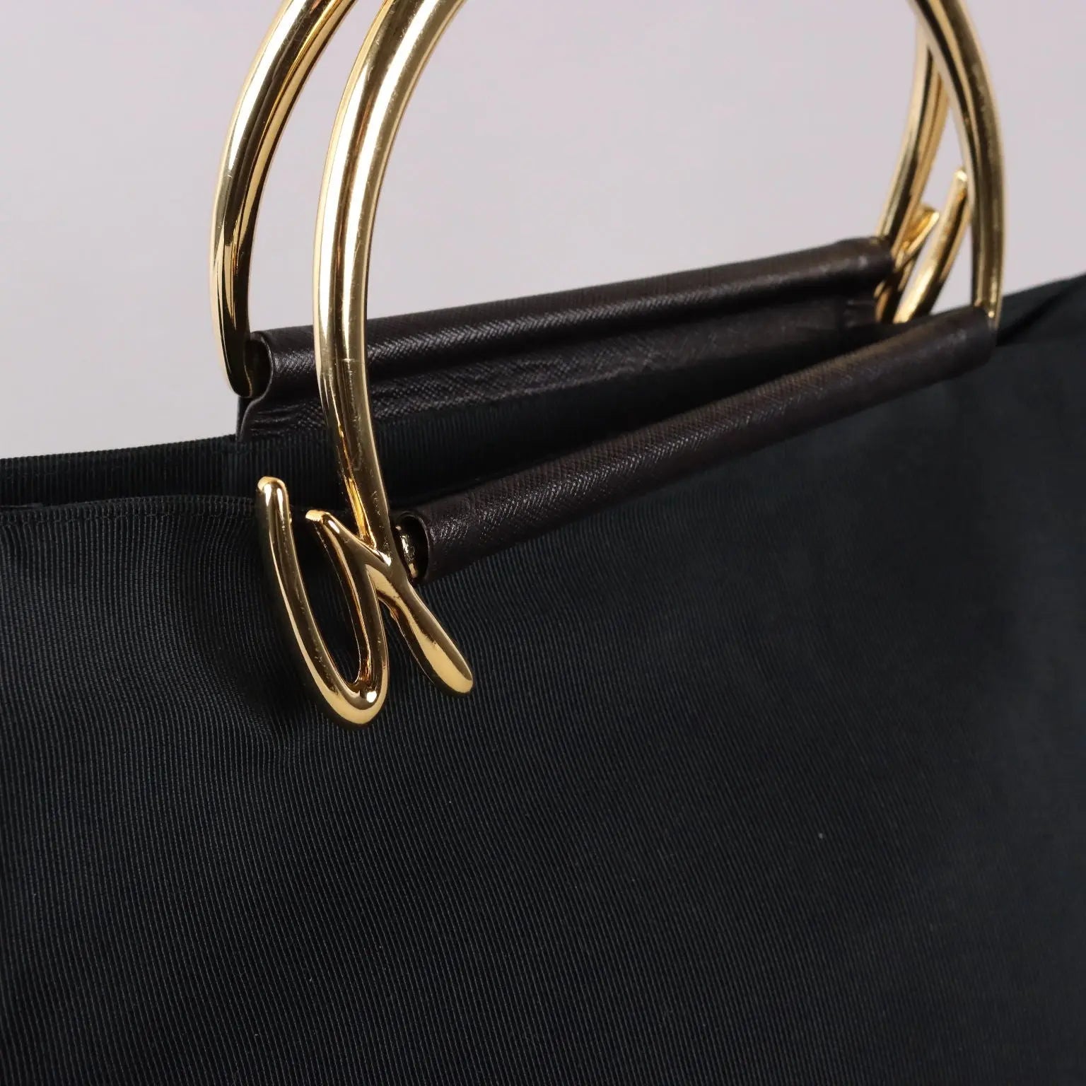Genny Handbag Second Hand Cotton Metal Pocket Italy | Clothing & House Linens | Second hand