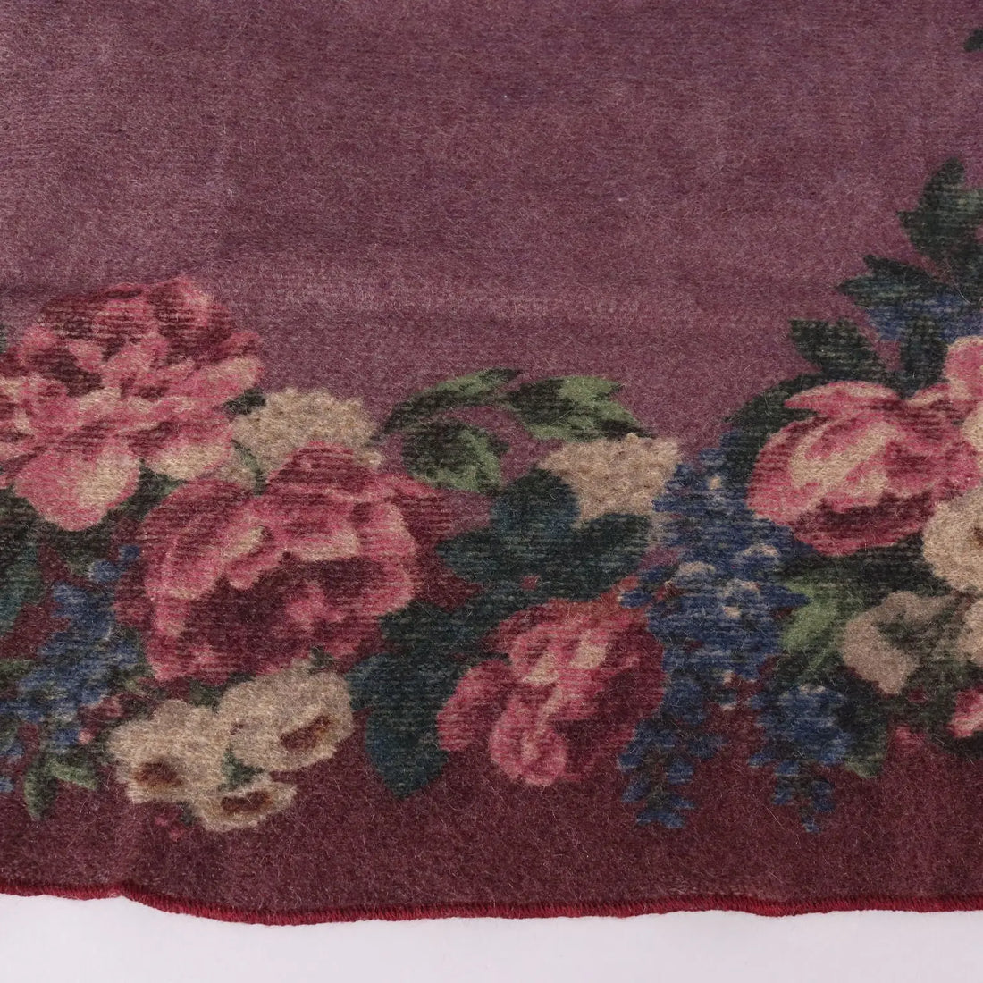 Saldarini Scarf Wool Second Hand Flower Pattern Italy | Clothing & House Linens | Second hand