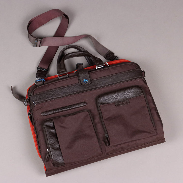 Piquadro Travel Bag Second Hand Fabric Leather Italy - Fabric and Leather | Clothing & House Linens  Second hand