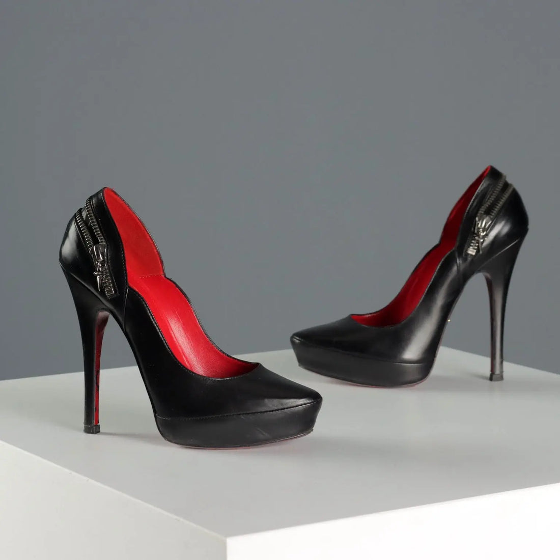Cesare Paciotti Heels Shoes Leather UK Size 3 Italy Second Hand - UK Size 3 | Clothing & House Linens | Second hand