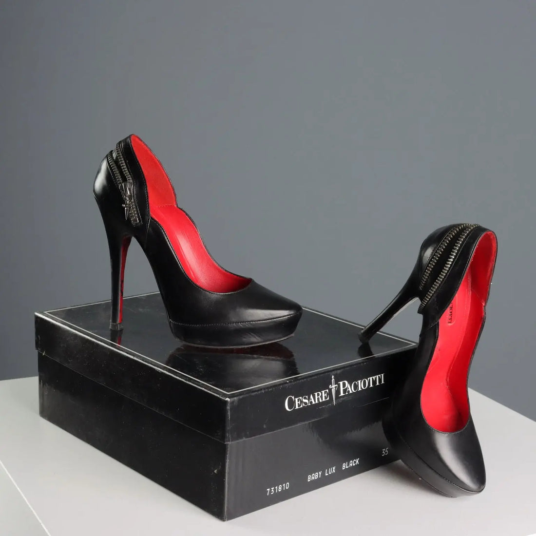 Cesare Paciotti Heels Shoes Leather UK Size 3 Italy Second Hand - UK Size 3 | Clothing & House Linens | Second hand