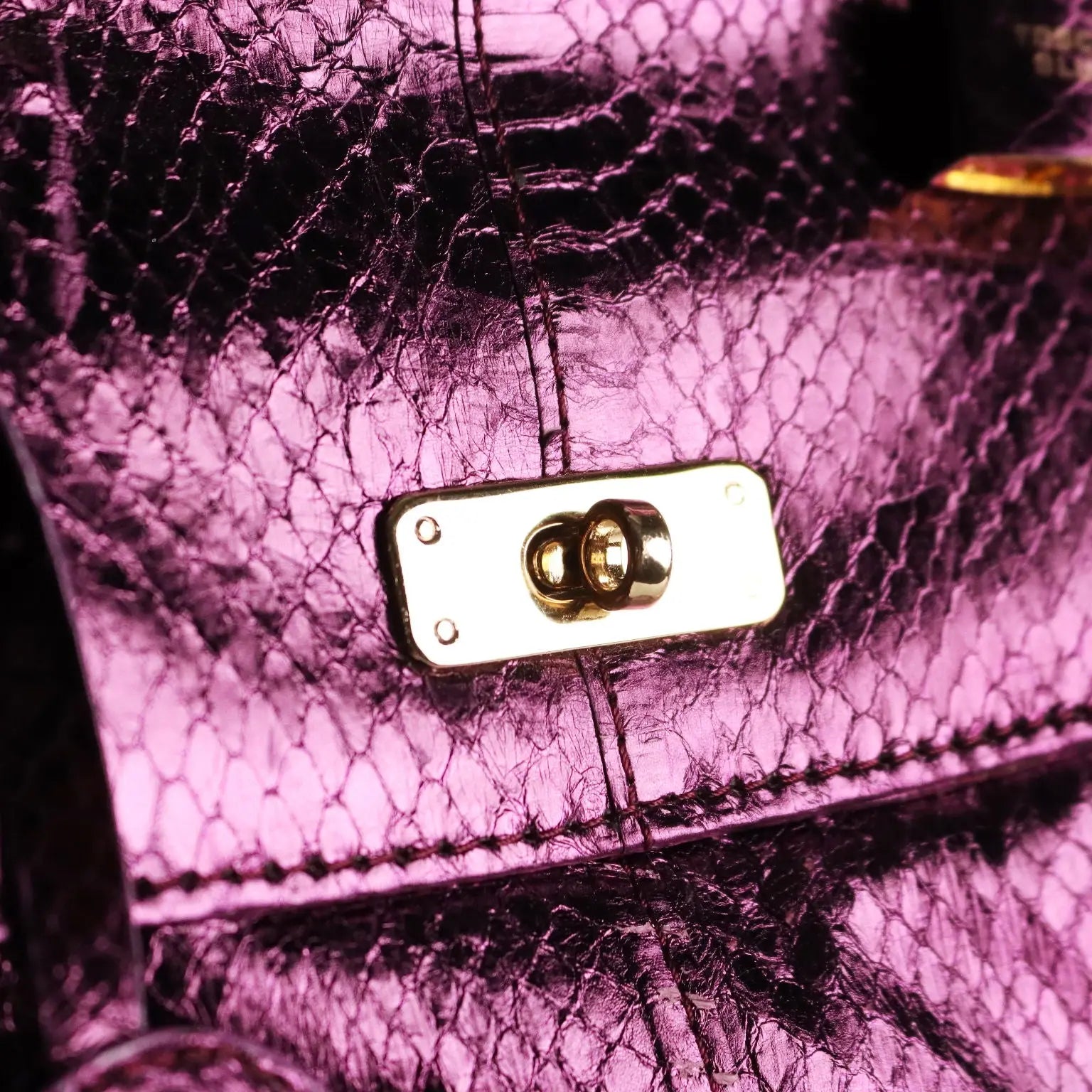 Tosca Blu Bag Purple Genuine Leather Cloth Italy Second Hand - Genuine Leather | Clothing & House Linens | Second hand