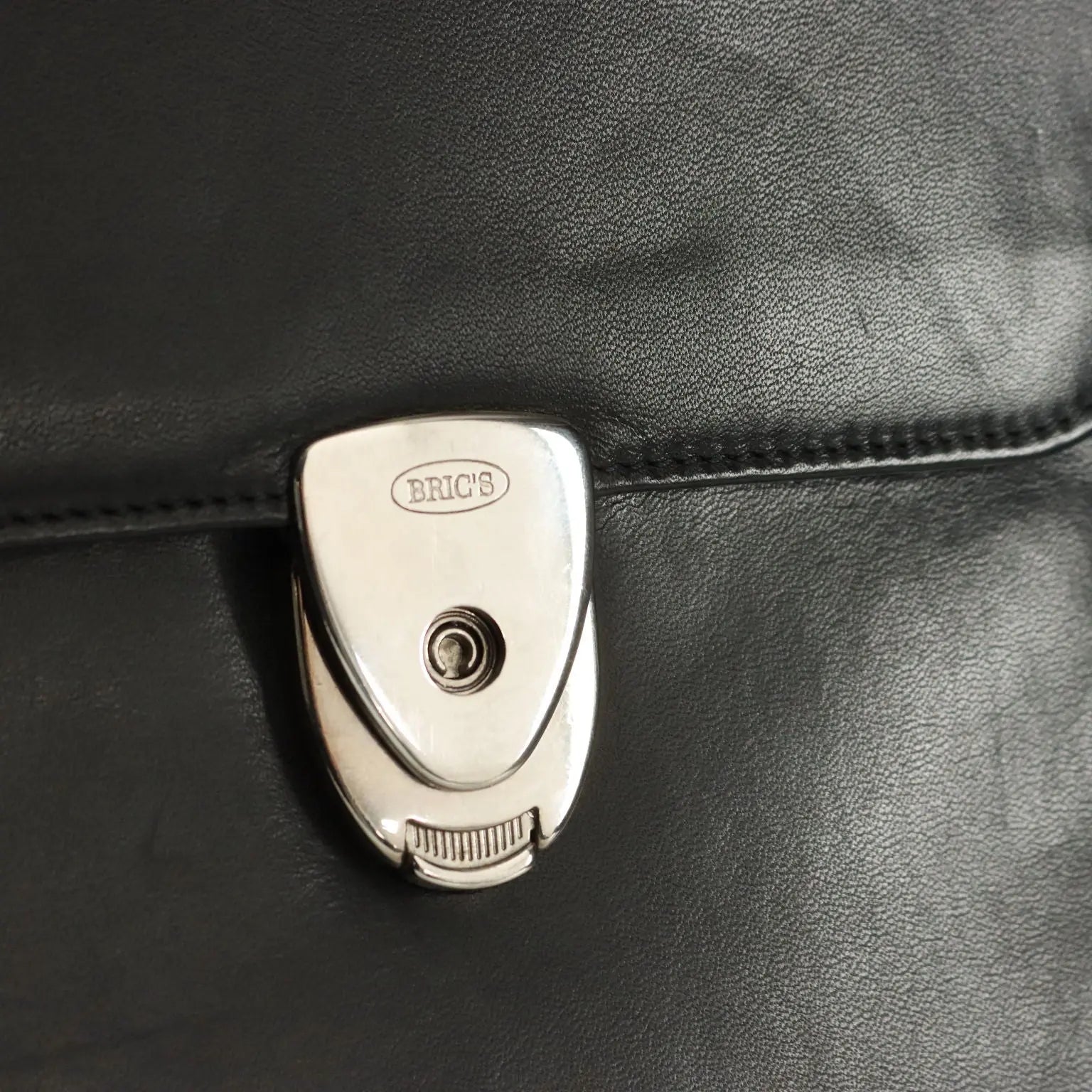 Bric's Briefcase Genuine Leather Second Hand Compartments Italy - Genuine Leather | Clothing & House Linens | Second hand