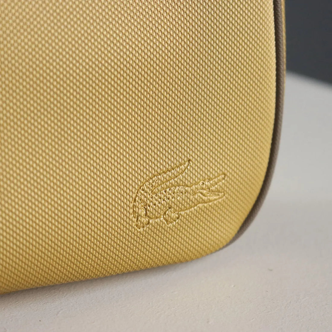 Lacoste Mini Bag L61 PVC Mustard France Second Hand | Clothing & House Linens | Second hand
