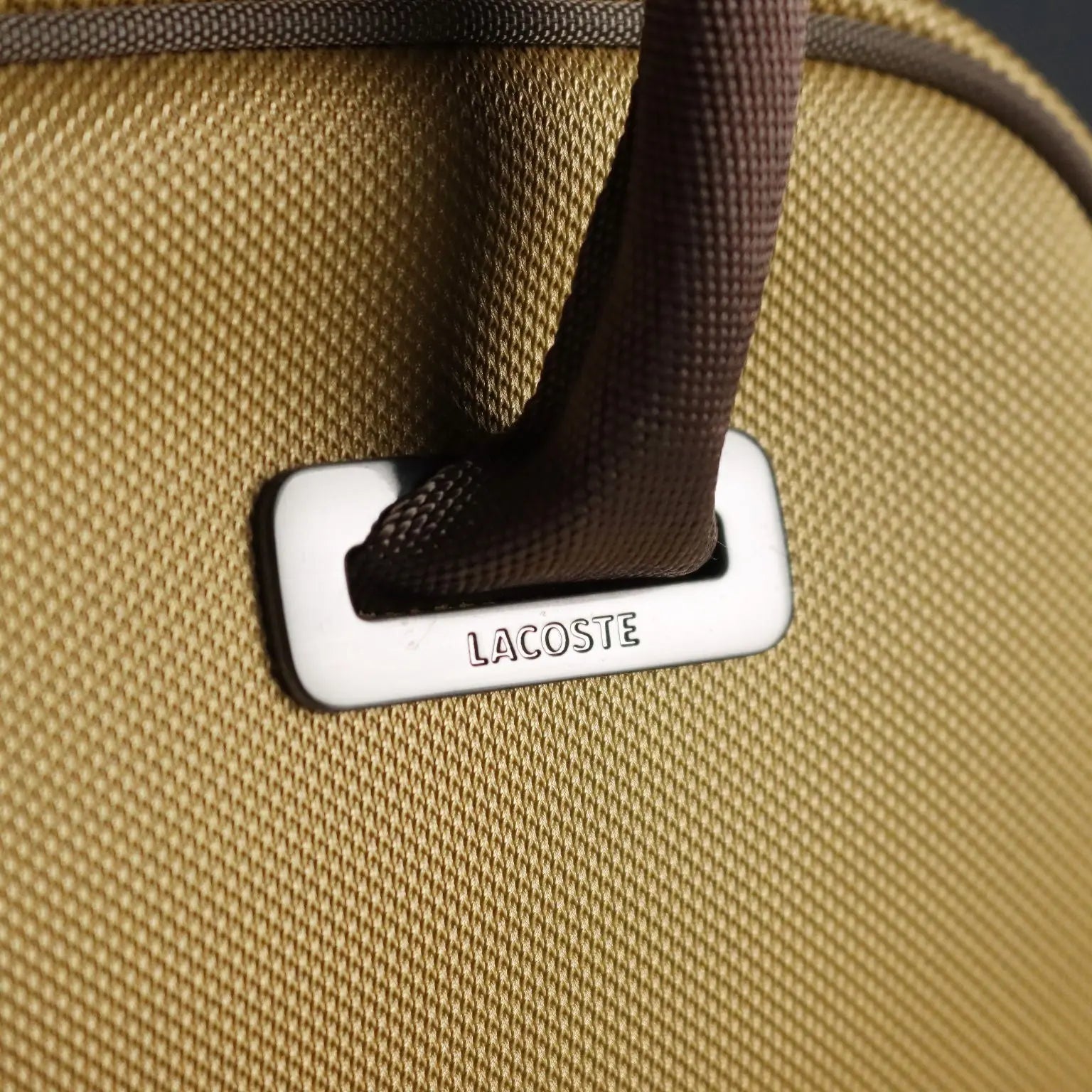 Lacoste Mini Bag L61 PVC Mustard France Second Hand | Clothing & House Linens | Second hand