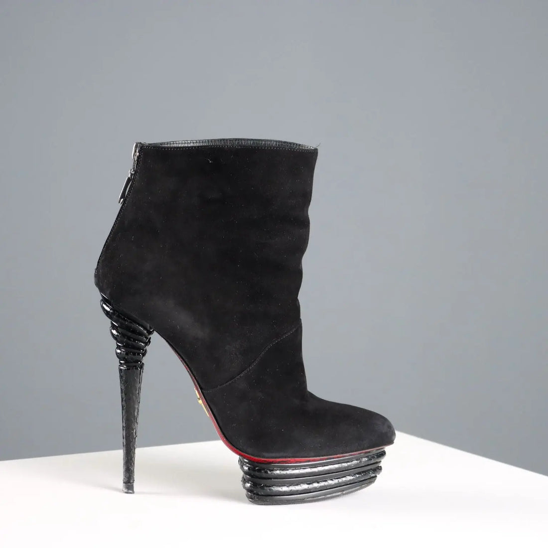 Paciotti Ankle Boots Leather Suede with Heels UK Size 3 Italy - UK Size 3 | Clothing & House Linens | Second hand