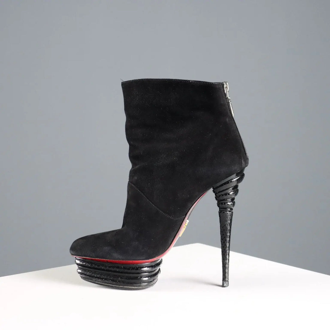 Paciotti Ankle Boots Leather Suede with Heels UK Size 3 Italy - UK Size 3 | Clothing & House Linens | Second hand