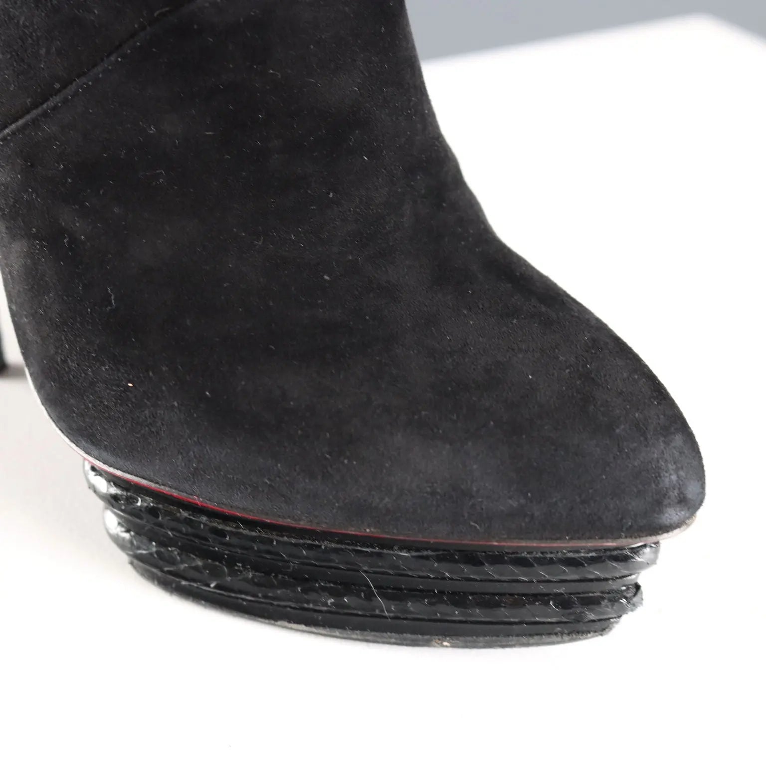 Paciotti Ankle Boots Leather Suede with Heels UK Size 3 Italy - UK Size 3 | Clothing & House Linens | Second hand