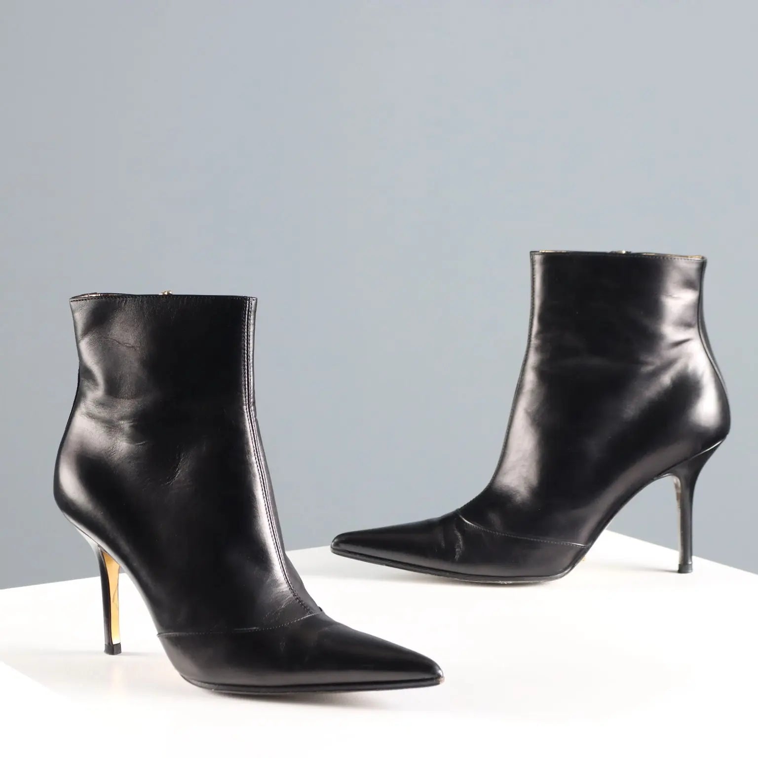 Dolce & Gabbana Ankle Boots Leather UK Size 4.5 Italy Second Hand - UK Size 4.5 | Clothing & House Linens | Second hand