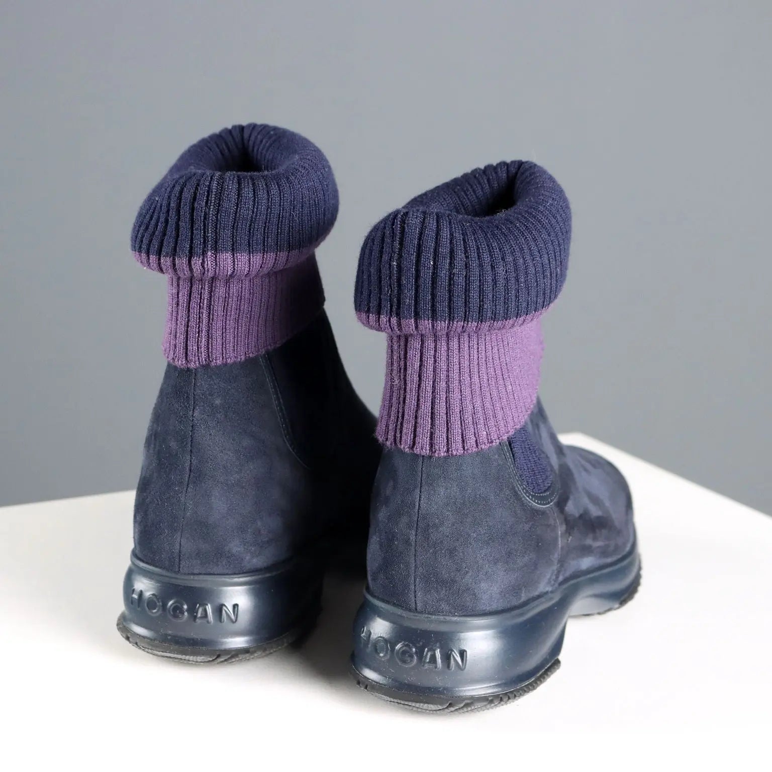 Hogan Ankle Boots Suede Coloured UK Size 4 Italy Second Hand - UK Size 4 | Clothing & House Linens | Second hand