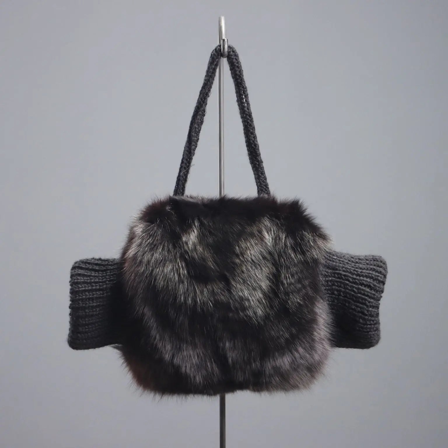 Sleeve Bag Fox Fur Wool Handmade Italy Second Hand | Clothing & House Linens | Second hand
