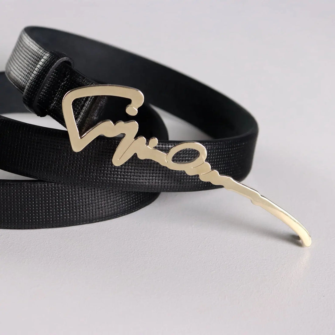 Giorgio Armani Belt Genuine Leather Metal Buckle Italy Second Hand - Genuine Leather | Clothing & House Linens | Second hand