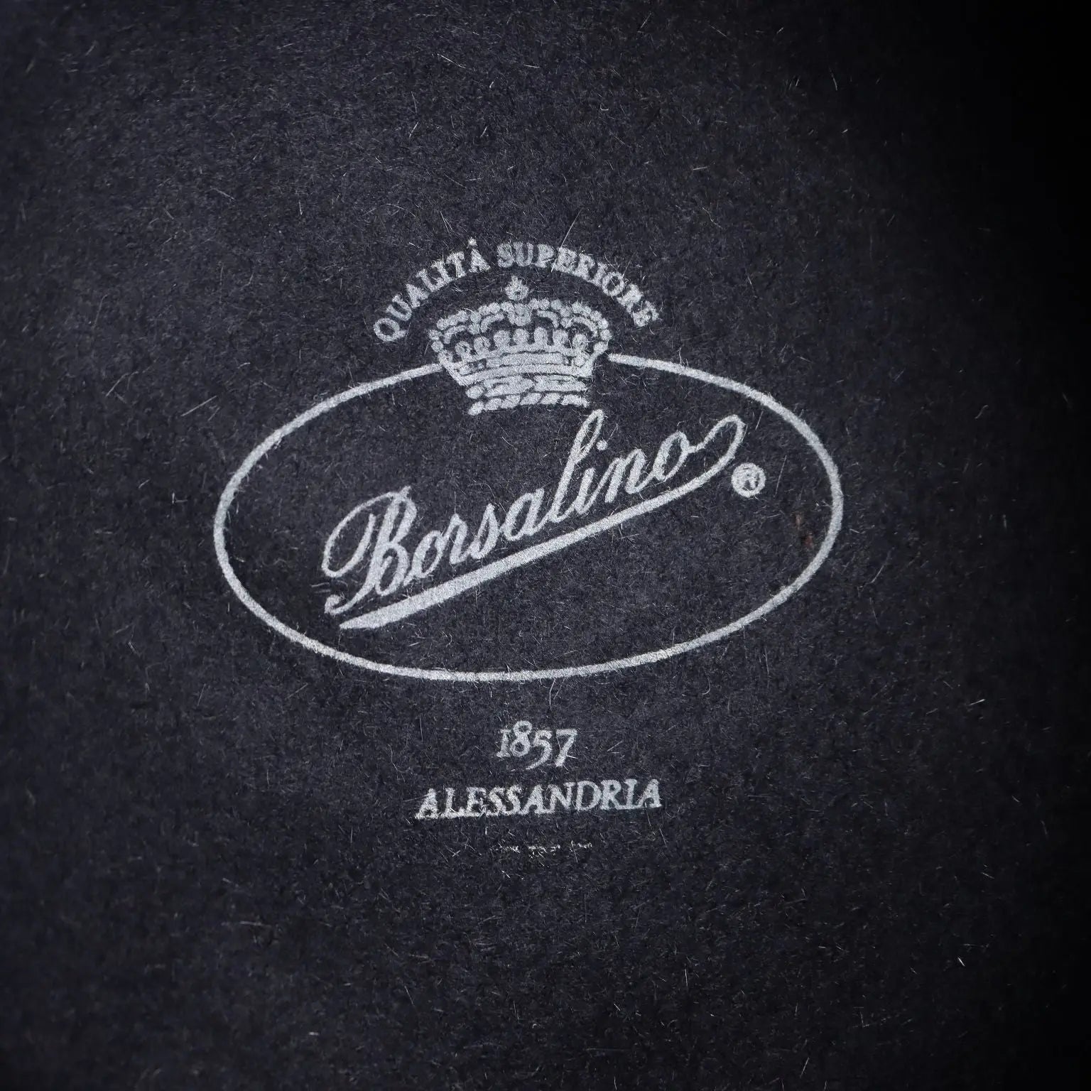 Borsalino Felt Hat 6 3/4 Size Second Hand Italy - 6 3/4 | Clothing & House Linens | Second hand