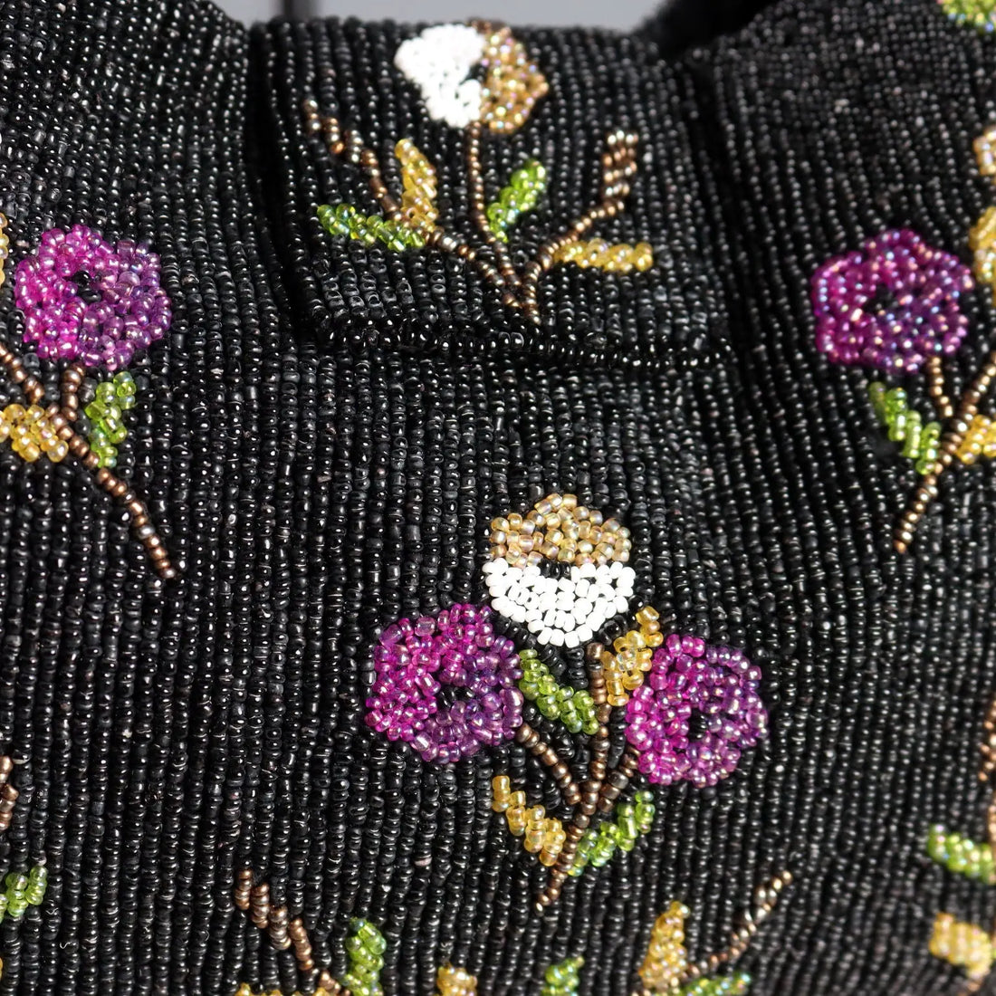 Beaded Floral Bag Polyester Second Hand Clothing Italy | Clothing & House Linens | Second hand
