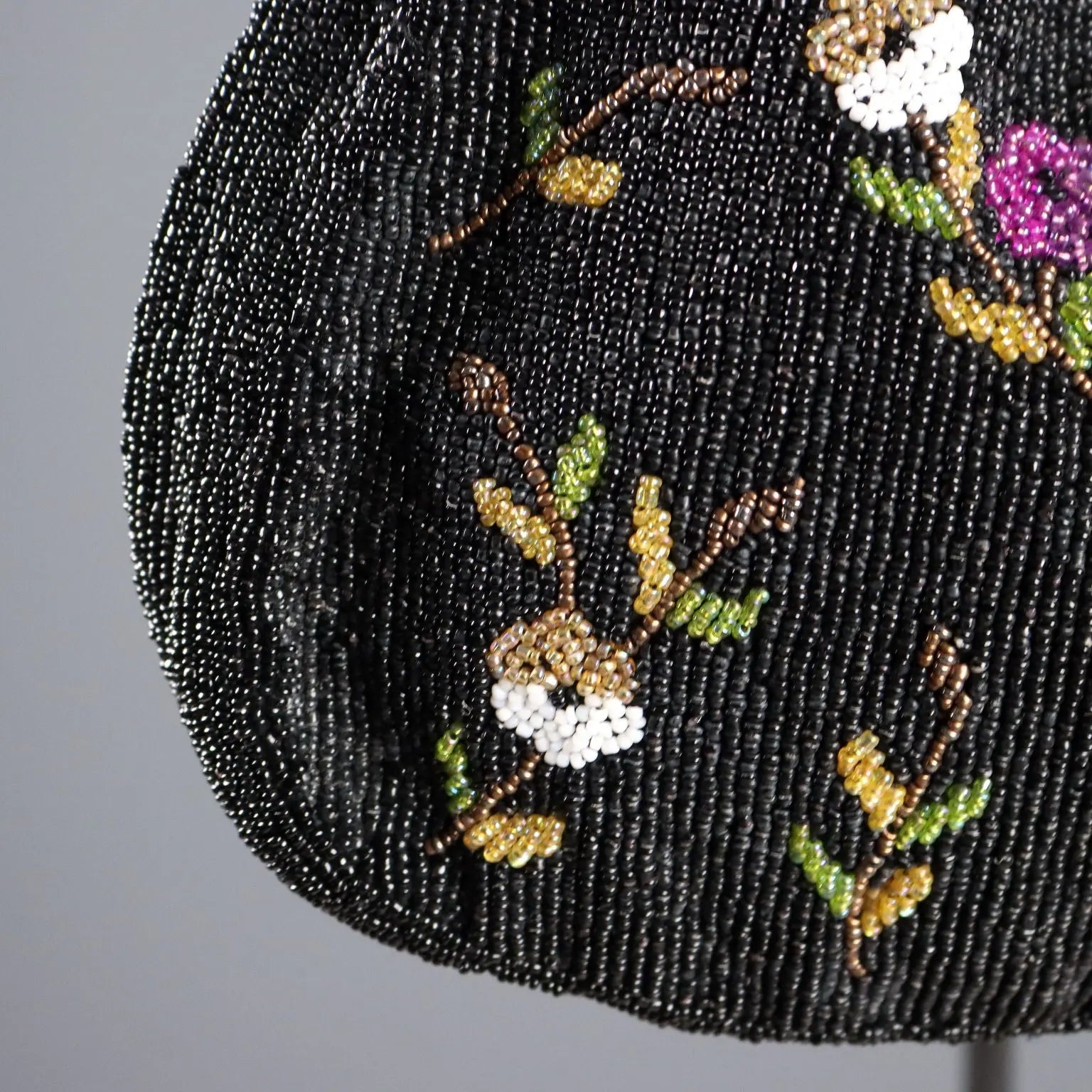 Beaded Floral Bag Polyester Second Hand Clothing Italy | Clothing & House Linens | Second hand