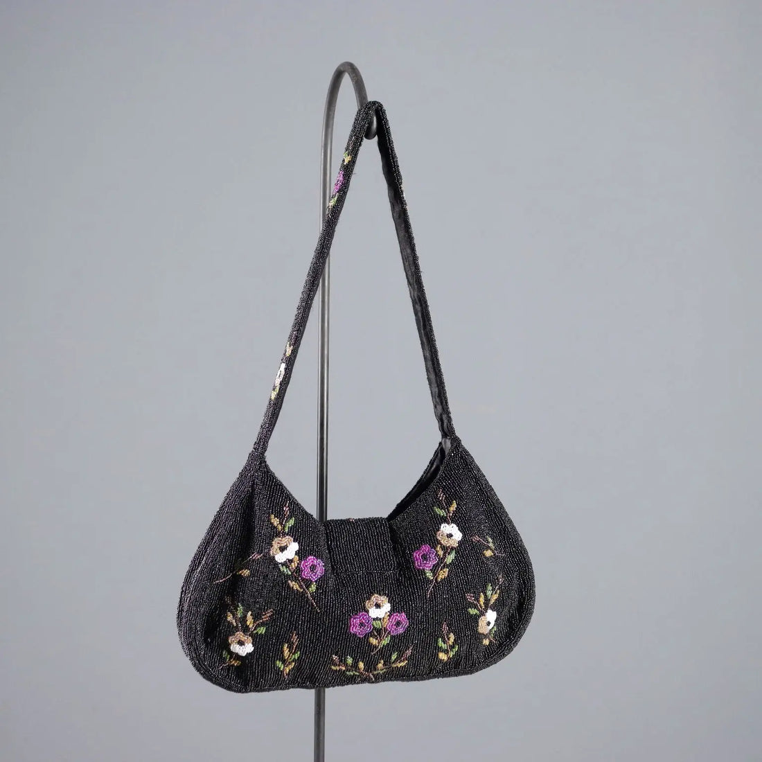 Beaded Floral Bag Polyester Second Hand Clothing Italy | Clothing & House Linens | Second hand