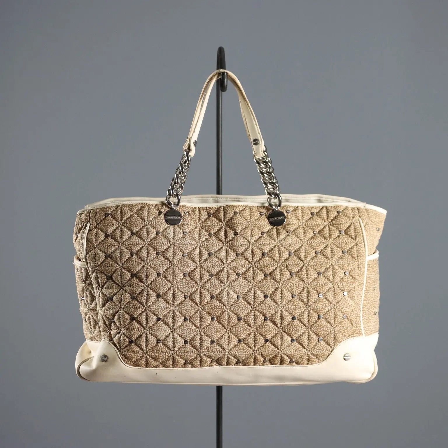 Borbonese Tote Bag Polyester Polyurethane Second Hand Italy | Clothing & House Linens | Second hand