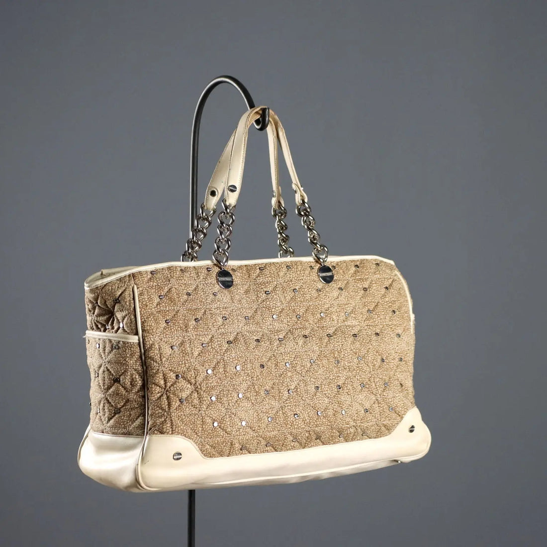 Borbonese Tote Bag Polyester Polyurethane Second Hand Italy | Clothing & House Linens | Second hand