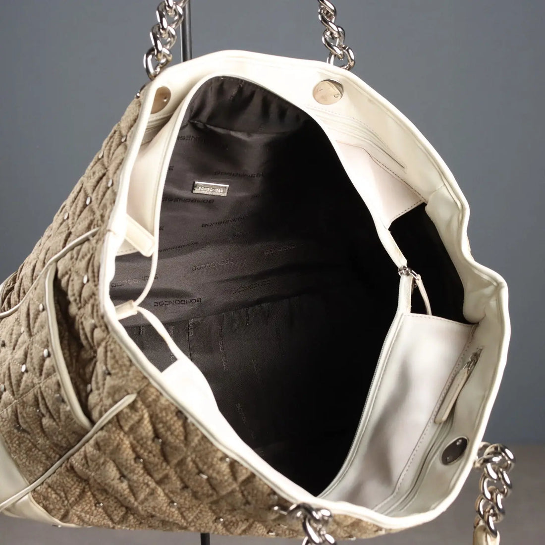 Borbonese Tote Bag Polyester Polyurethane Second Hand Italy | Clothing & House Linens | Second hand