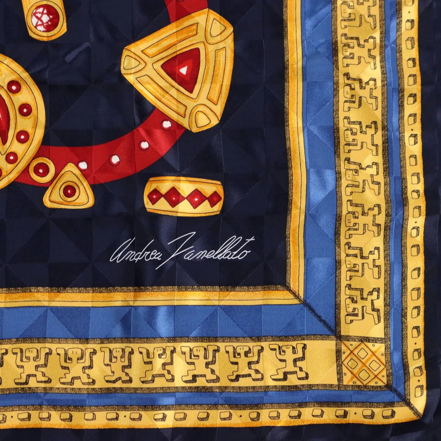 Zanellato Scarf Bijoux Pure Silk Second Hand Italy - Pure Silk | Clothing & House Linens | Second hand