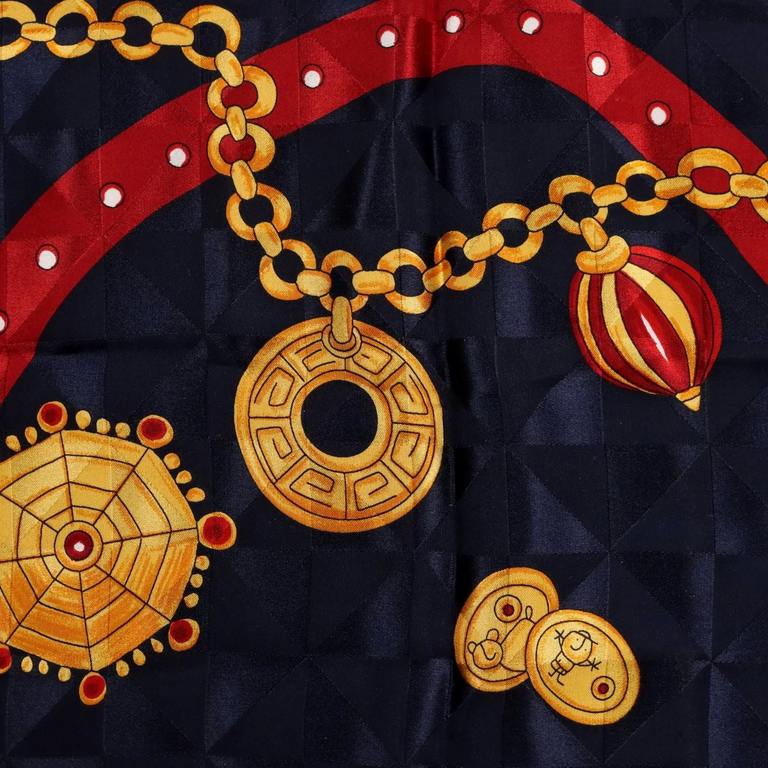 Zanellato Scarf Bijoux Pure Silk Second Hand Italy - Pure Silk | Clothing & House Linens | Second hand