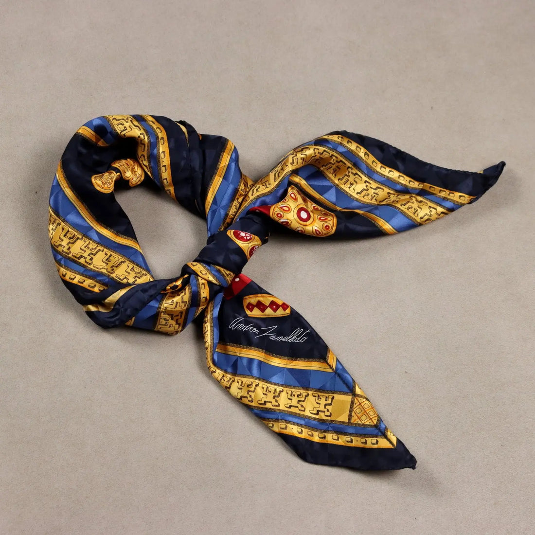 Zanellato Scarf Bijoux Pure Silk Second Hand Italy - Pure Silk | Clothing & House Linens | Second hand