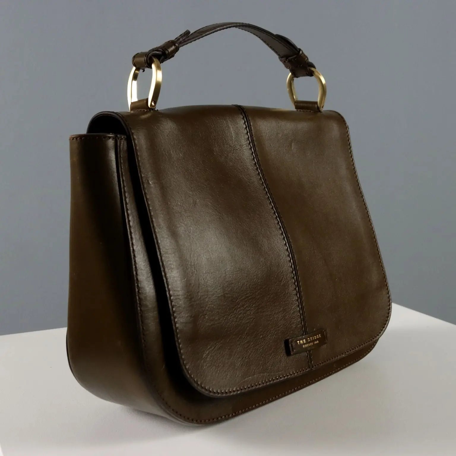 The Bridge Faentina Bag Genuine Leather Second Hand Italy - Genuine Leather | Clothing & House Linens | Second hand