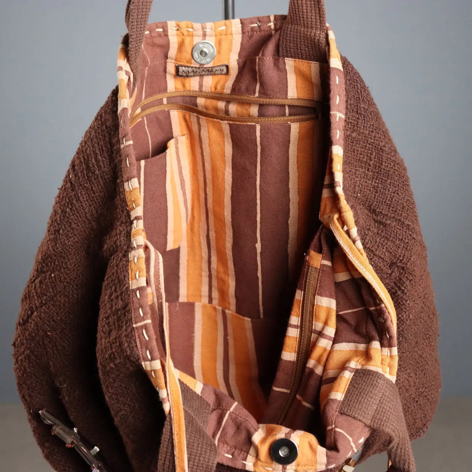 Ethnic Style Maliparmi Shoulder Bag Leather Second Hand